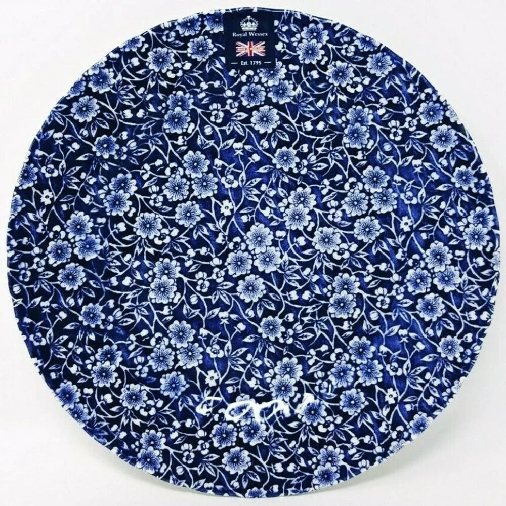 Royal Wessex Victorian Calico Dinner Plate